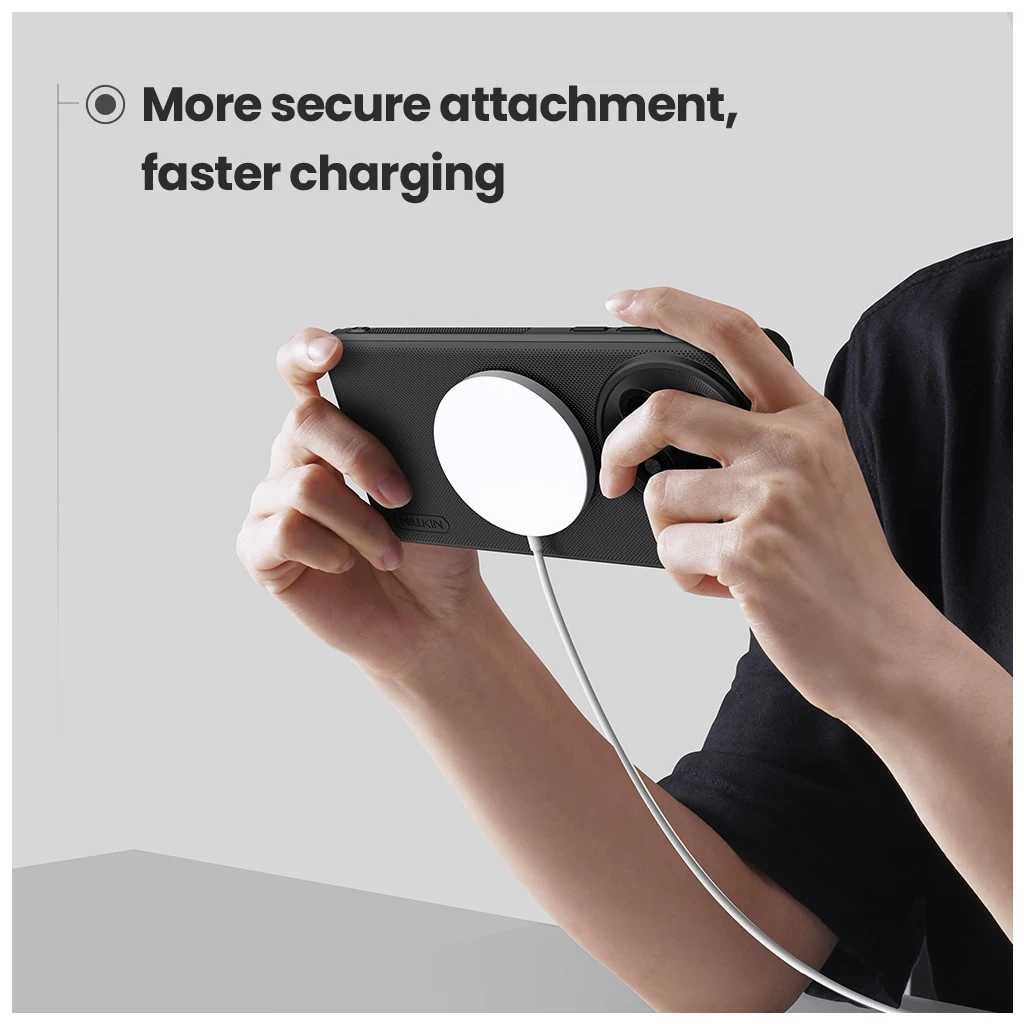 Nillkin Super Frosted PRO mágneses hátoldali tok OnePlus 13 készülékhez fekete