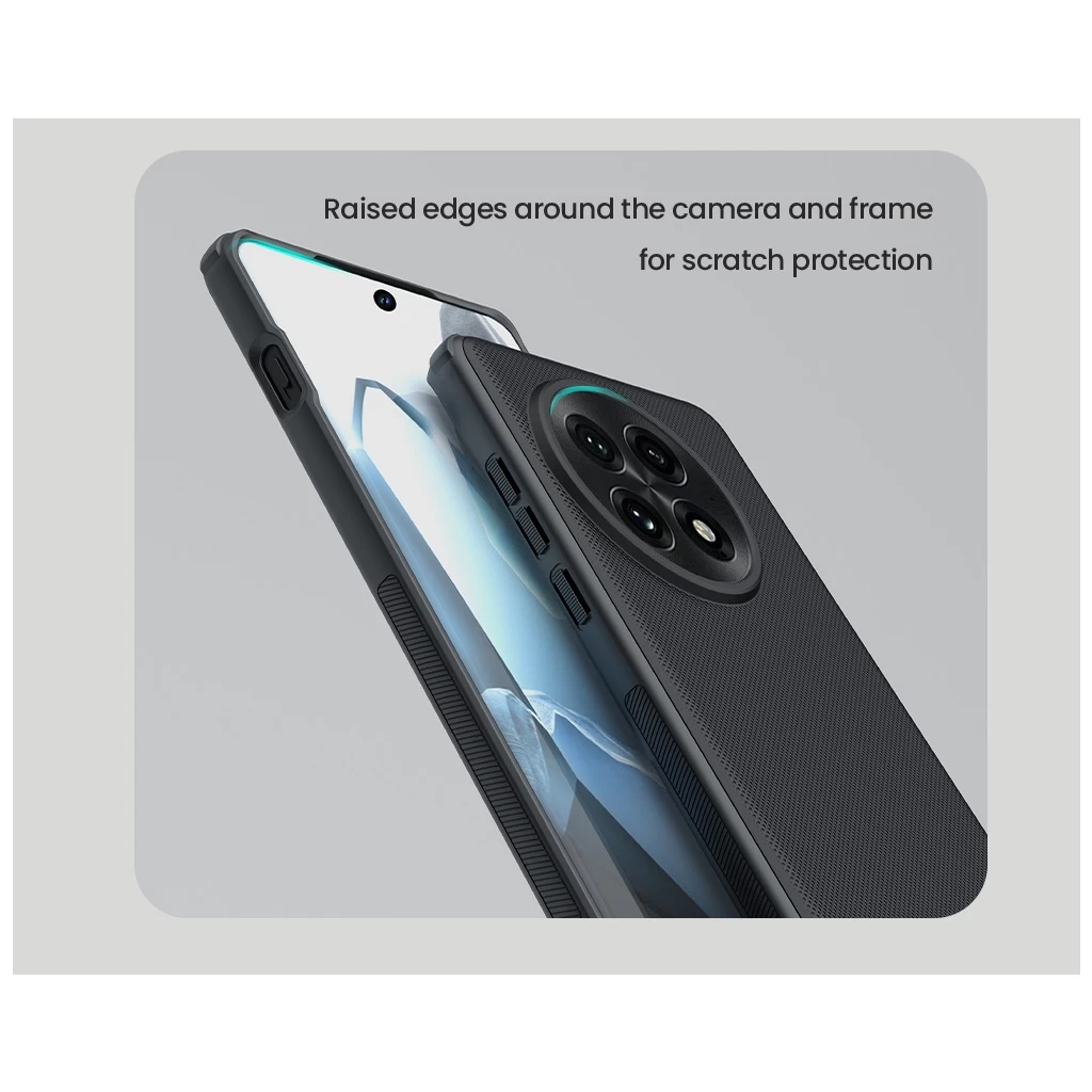 Nillkin Super Frosted PRO mágneses hátoldali tok OnePlus 13 készülékhez fekete