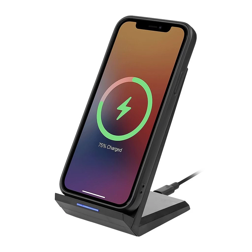 OBAL:ME StandCharger vezeték nélküli töltőállvány 15W fekete