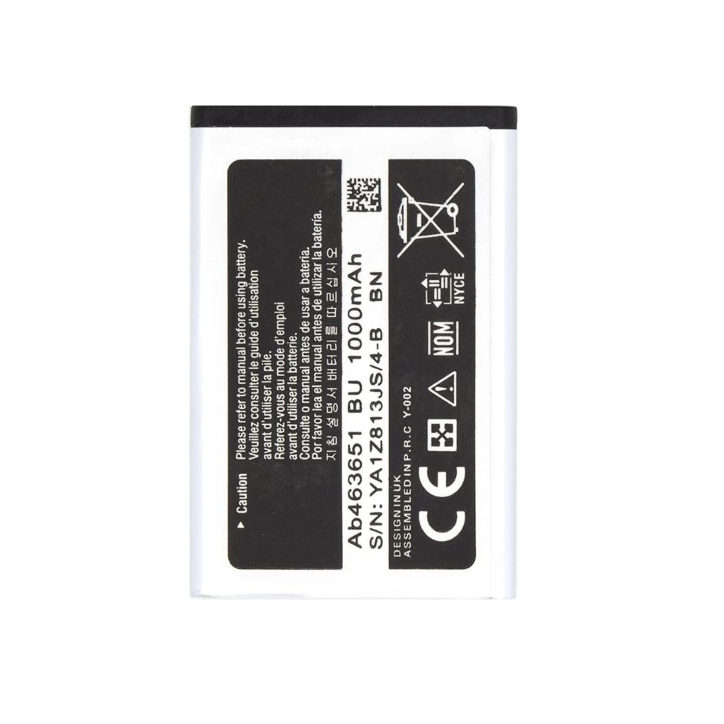 AB463651BE akkumulátor Samsung Li-Ion 1000mAh (OEM)