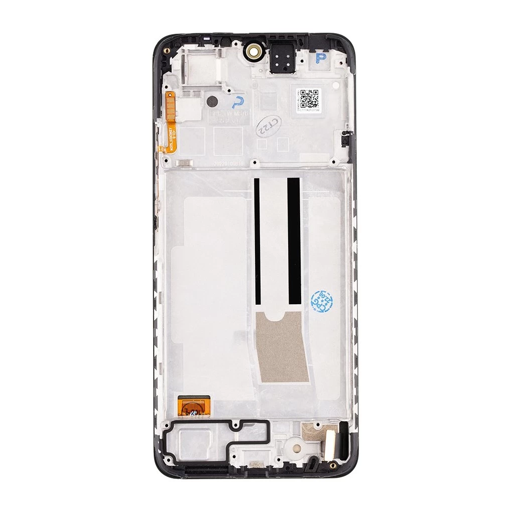 LCD kijelző + érintő panel + tok Poco M4 Pro 4G készülékhez