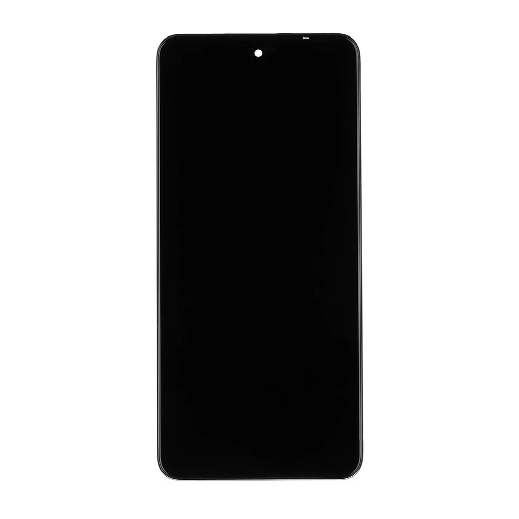 LCD kijelző + érintő egység + elülső tok Poco M4 Pro 5G készülékhez