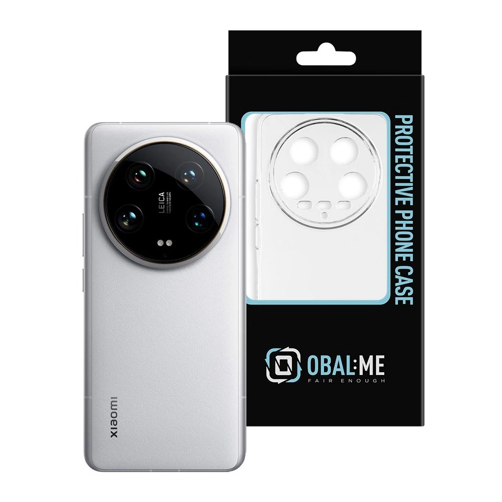 OBAL:ME TPU tok Xiaomi 14 Ultra készülékhez átlátszó