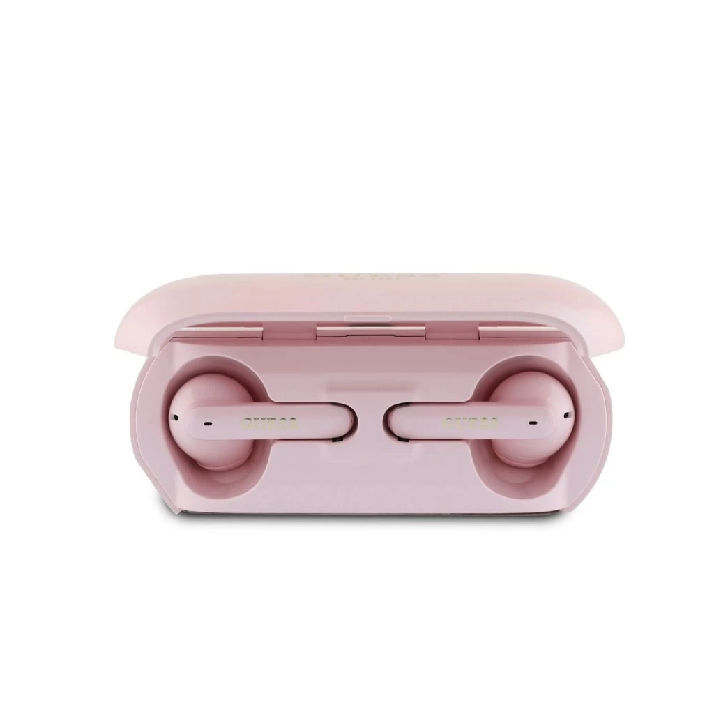 Guess Elongated Metallic ENC TWS vezeték nélküli fülhallgató rózsaszín