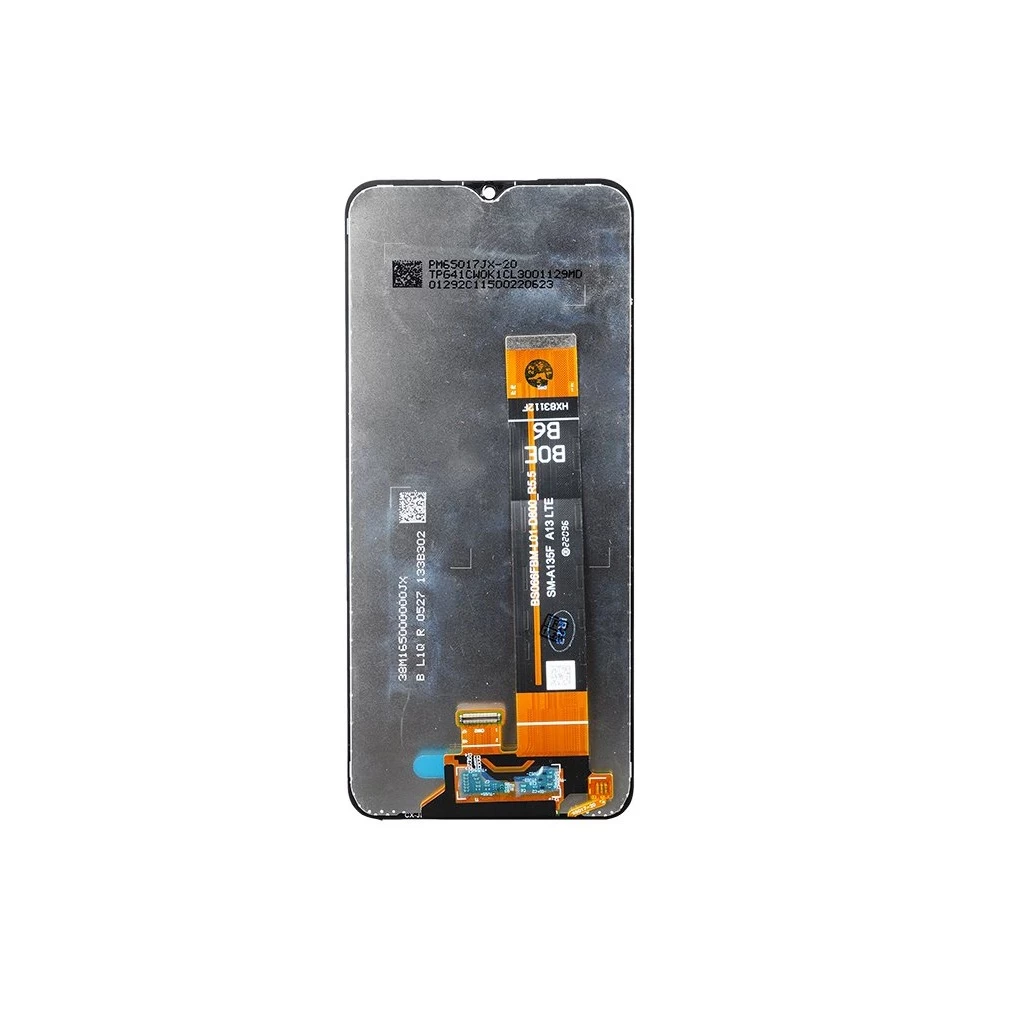 LCD kijelző + érintőmodul Samsung A135F Galaxy A13 készülékhez fekete