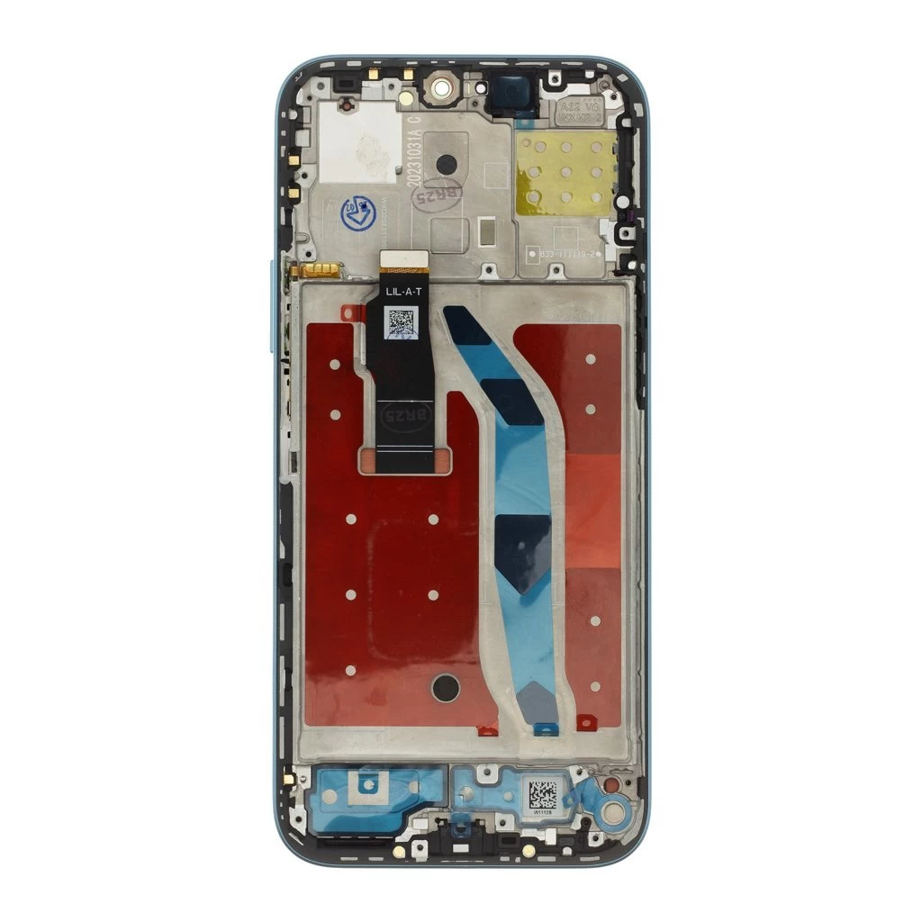 LCD kijelző + érintő egység + elülső tok Honor 200 Lite készülékhez, Cyan Lake