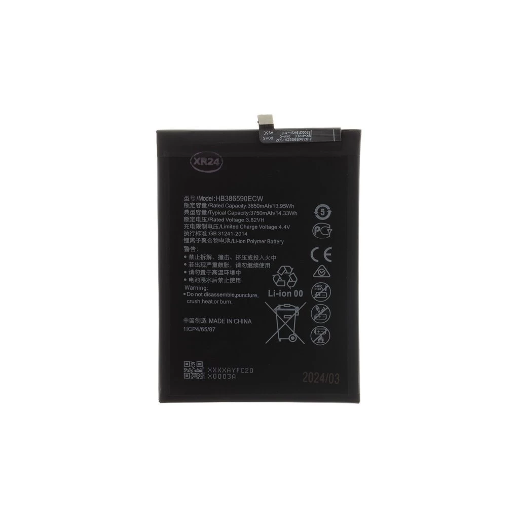 HB386590ECW akkumulátor Huawei/Honor készülékhez 3750mAh Li-Ion (OEM)