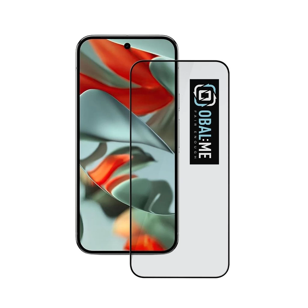 OBAL:ME 5D üveg kijelzővédő Google Pixel 9 Pro XL készülékhez fekete