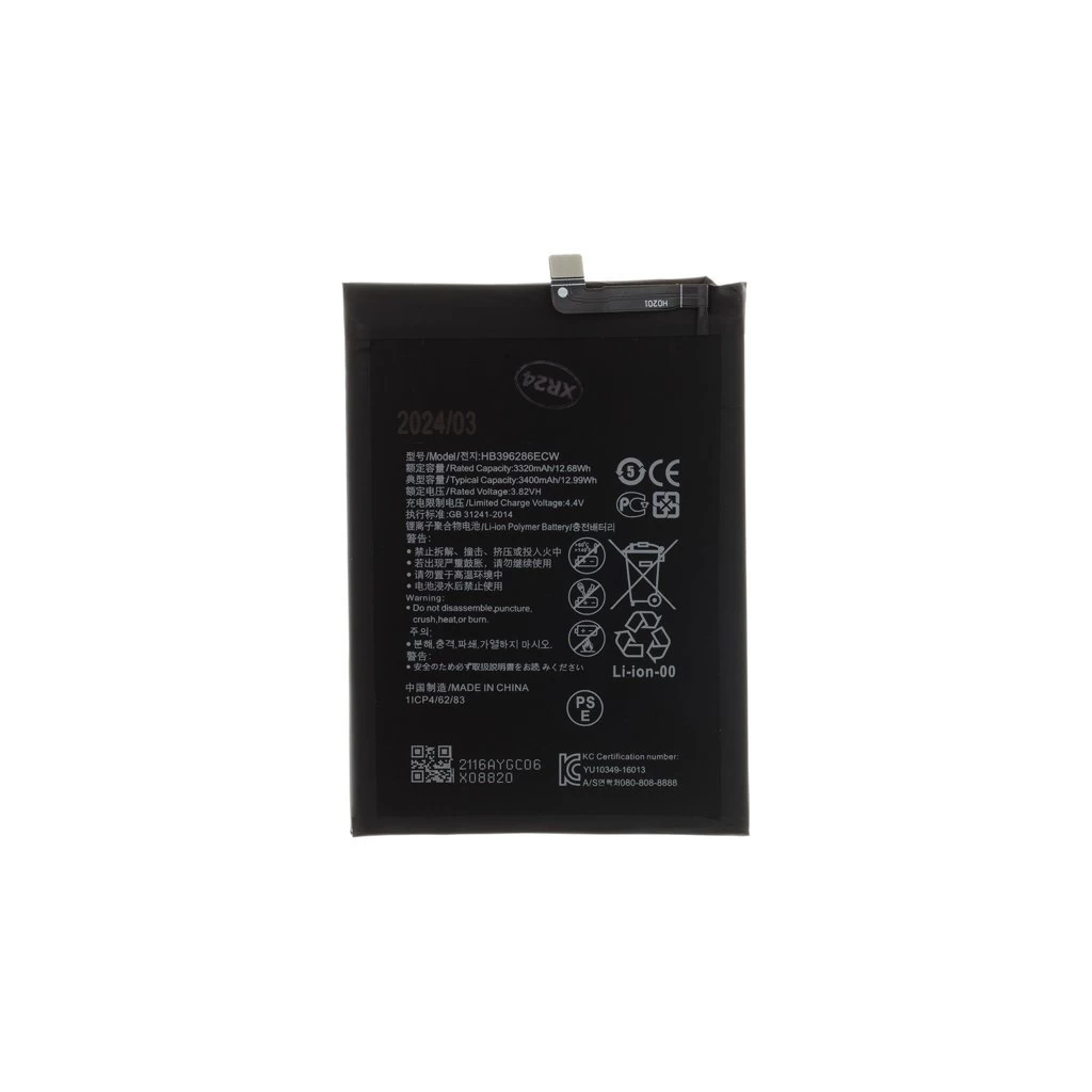 HB396286ECW akkumulátor Huawei készülékhez 3400mAh Li-Ion (OEM)