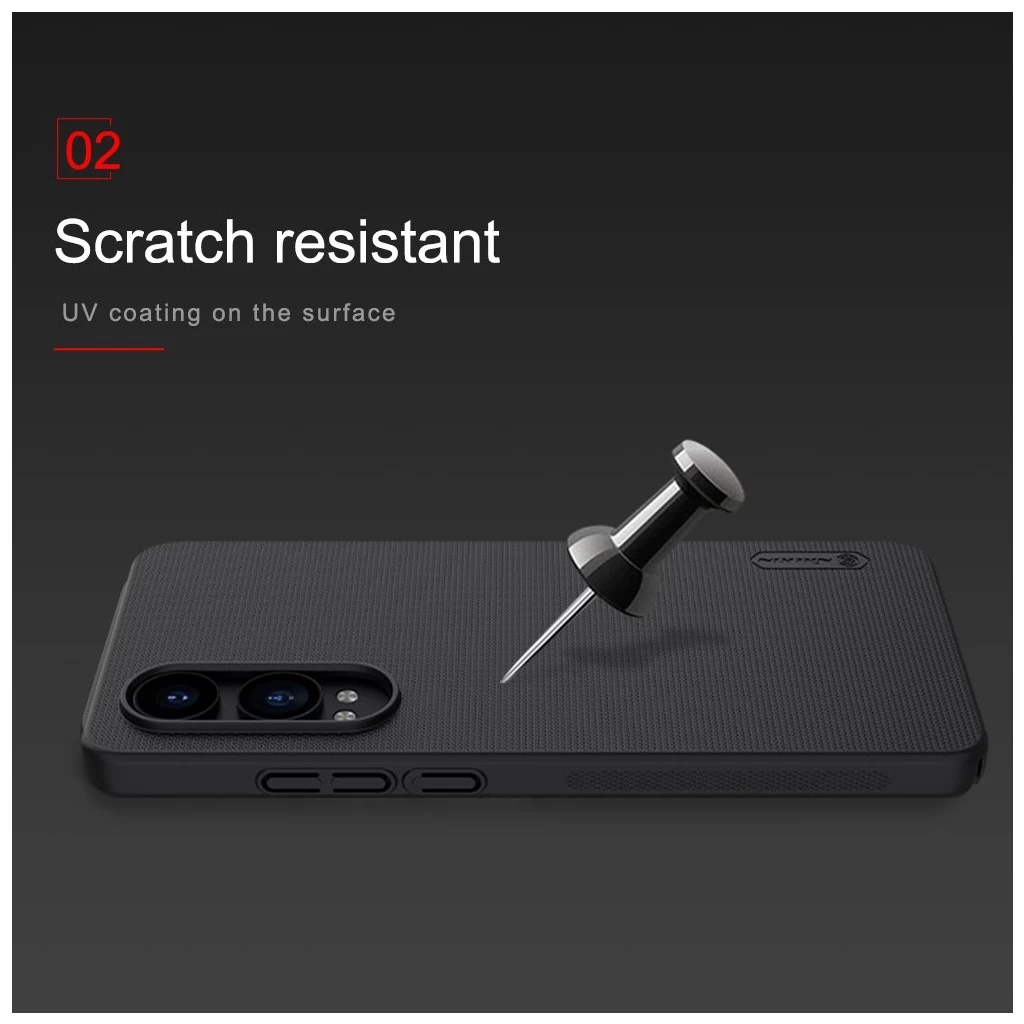 Nillkin Super Frosted Háttok OnePlus Nord CE4 Lite készülékhez pávakék