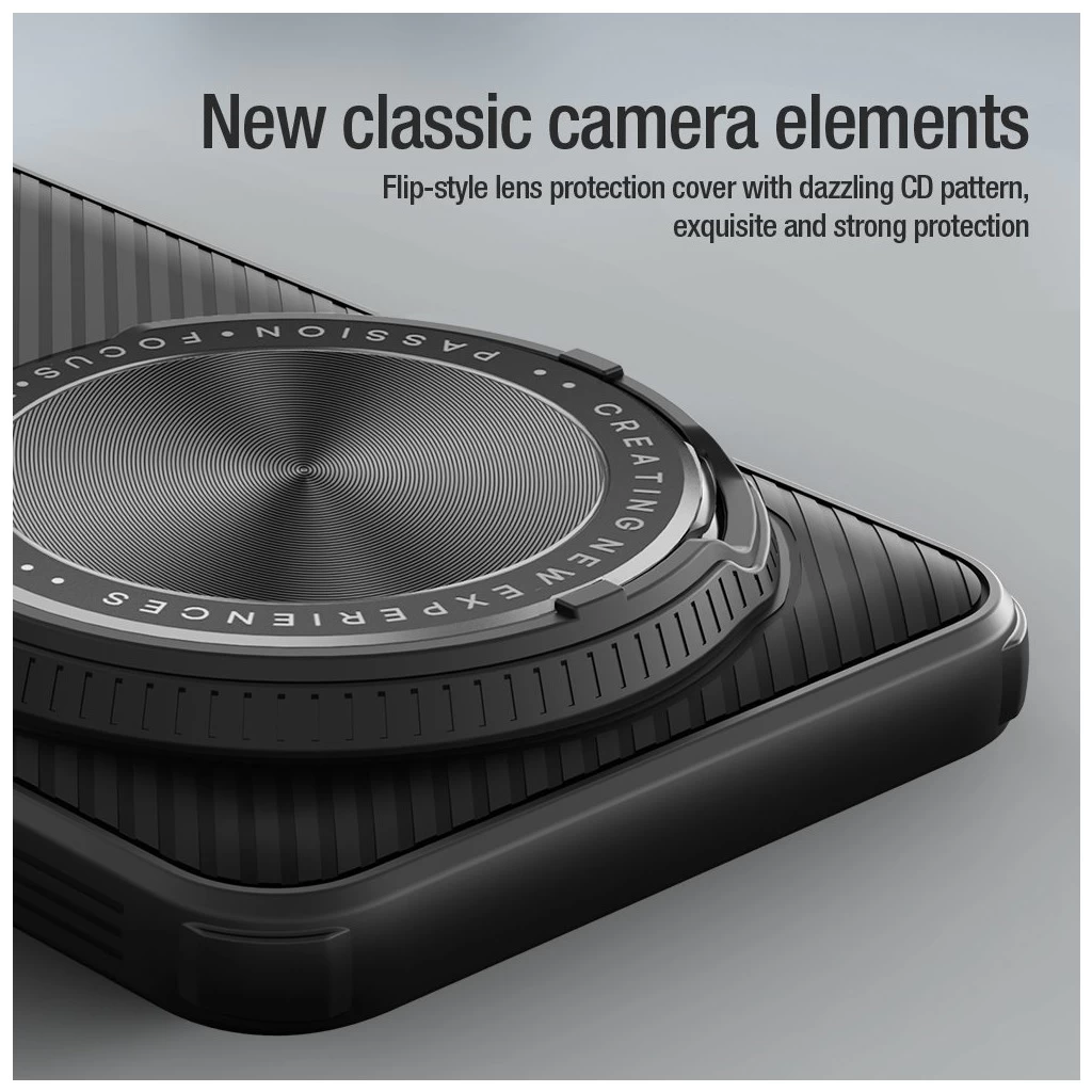 Nillkin CamShield Prop tok Xiaomi 15 Ultra készülékhez fekete