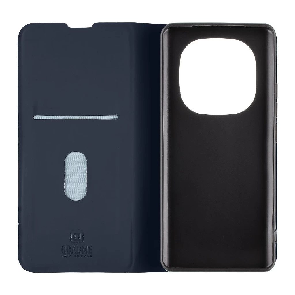 OBAL:ME SmoothTouch tok Xiaomi Redmi Note 14 Pro 5G/Poco X7 5G készülékhez sötétkék