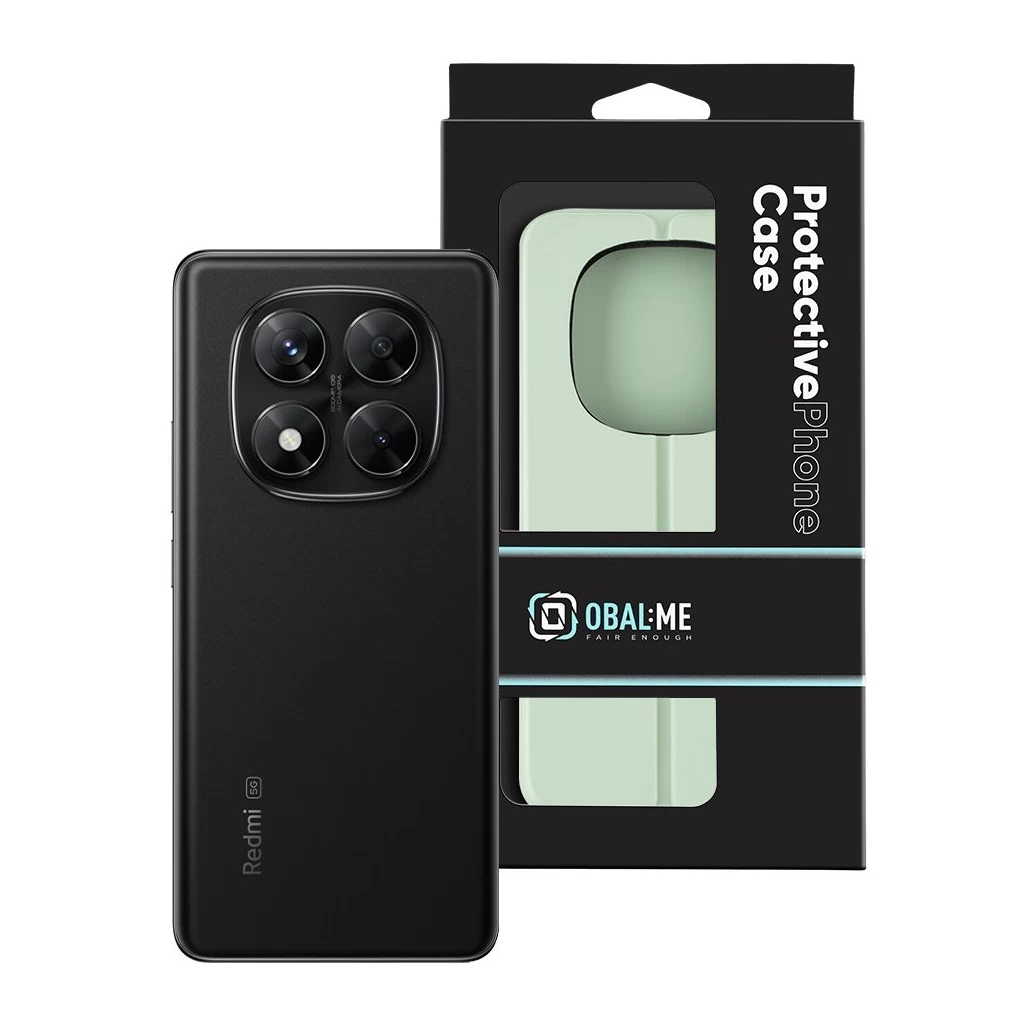 OBAL:ME SmoothTouch tok Xiaomi Redmi Note 14 Pro 5G/Poco X7 5G készülékhez menta zöld