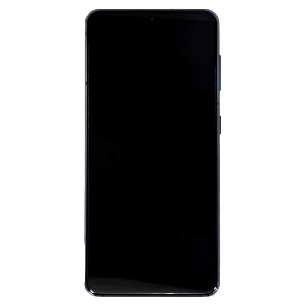 LCD kijelző + érintő egység Samsung SM-G991 Galaxy S21 készülékhez, kamera nélküli, szürke (Service Pack)