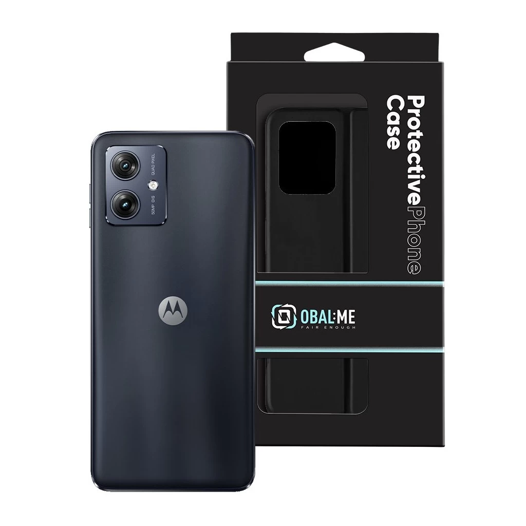 OBAL:ME SmoothTouch tok Motorola G54 5G/Power Edition készülékhez fekete