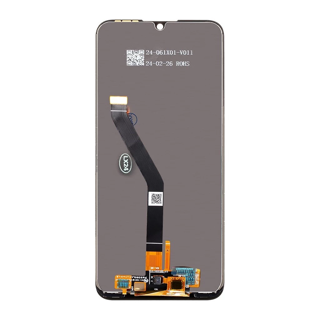 LCD kijelző + érintő egység Huawei Y6s/Y6 2019 készülékhez fekete (No Logo)