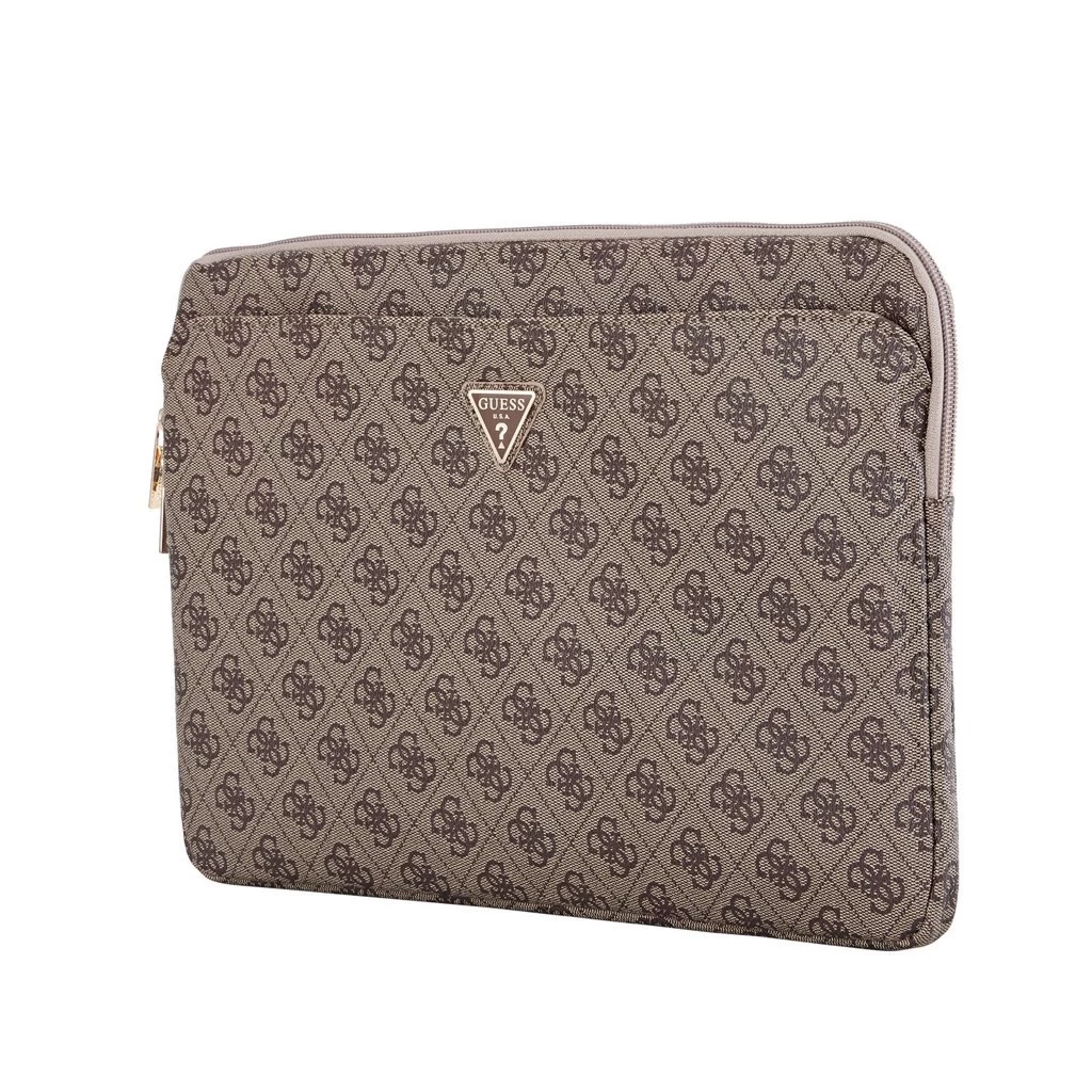 Guess PU 4G Triangle Logo tok Notebook 14″ készülékhez barna