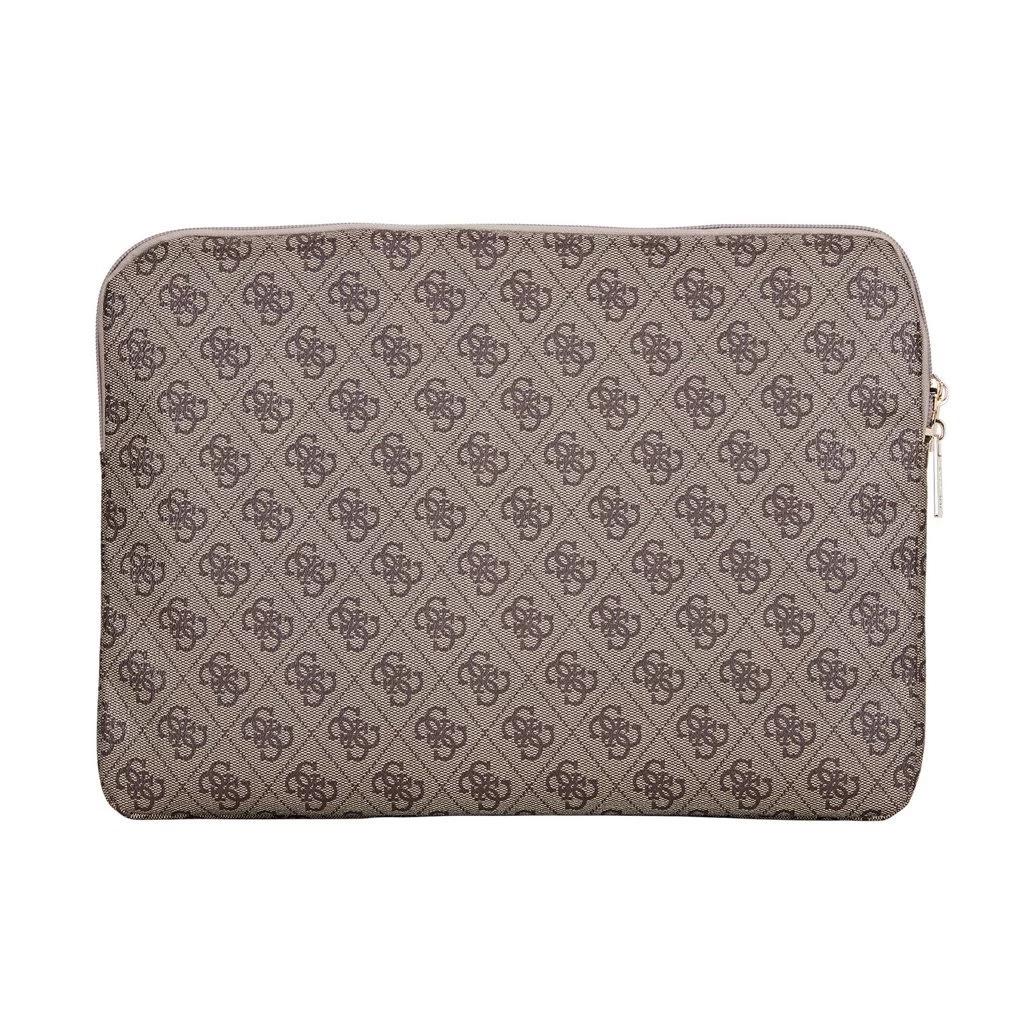 Guess PU 4G Triangle Logo tok Notebook 14″ készülékhez barna