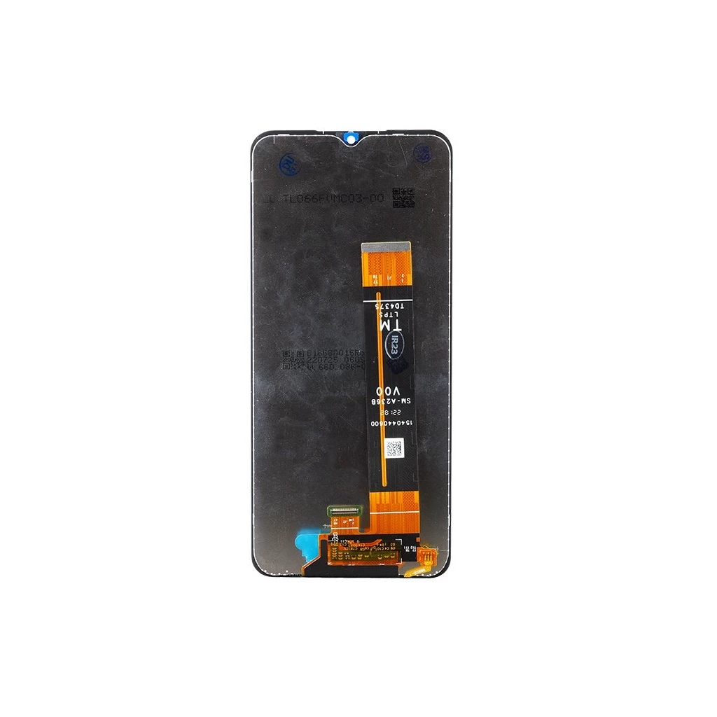 LCD kijelző + érintőegység Samsung A236 Galaxy A23 5G készülékhez fekete