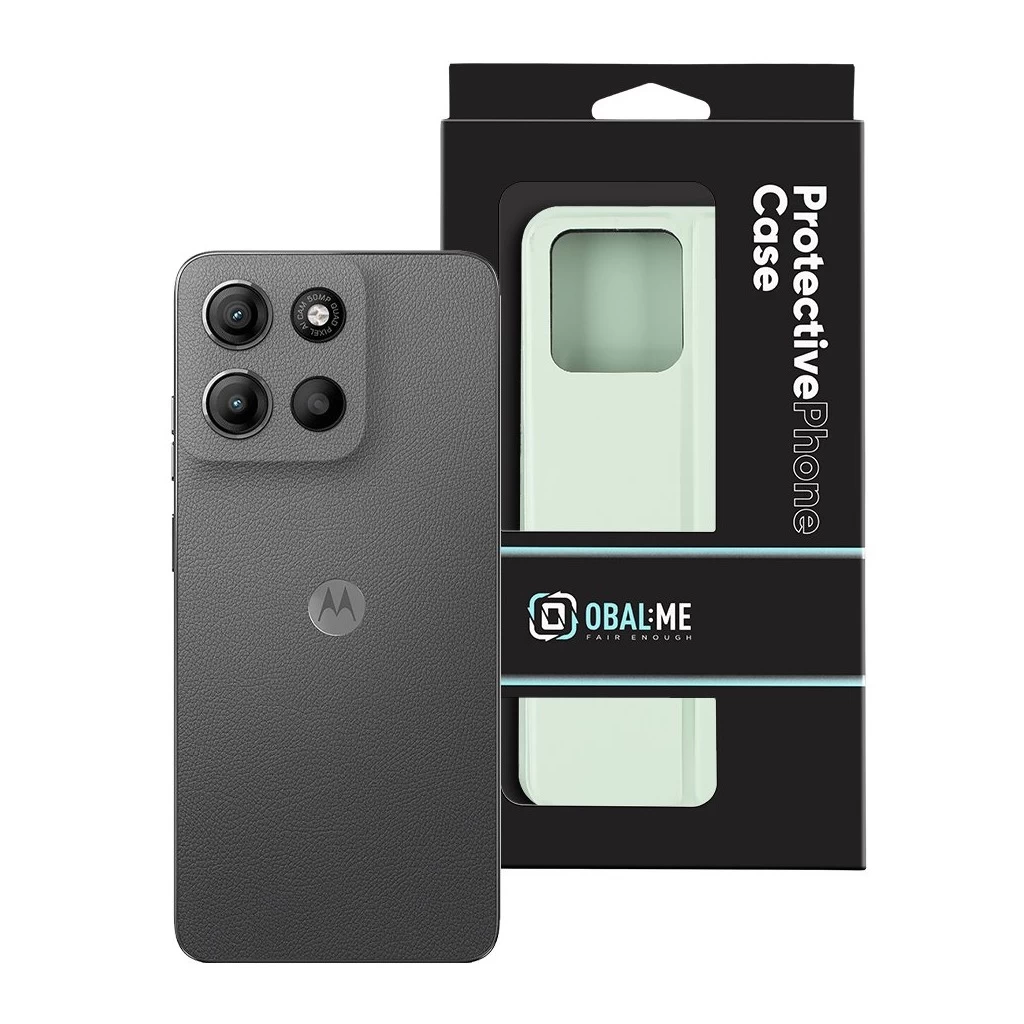 OBAL:ME SmoothTouch Tok Motorola G15/G15 Power készülékhez menta zöld
