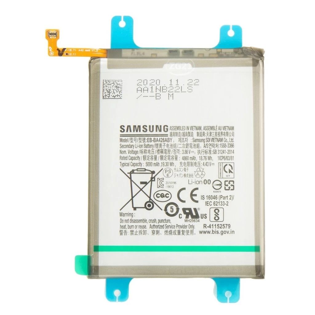 EB-BA426ABY Samsung akkumulátor Li-lon 5000mAh (Service Pack)
