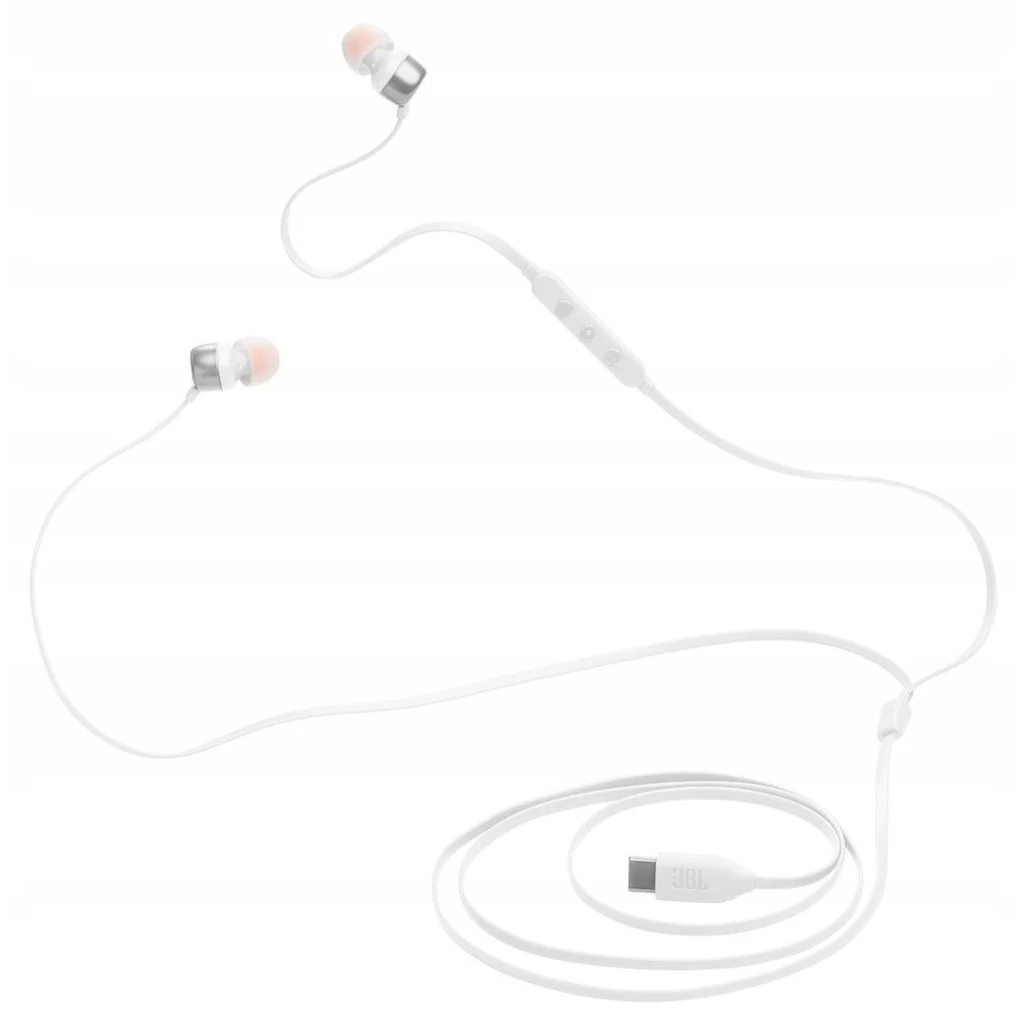 JBL Tune 310C In-Ear USB-C fülhallgató fehér