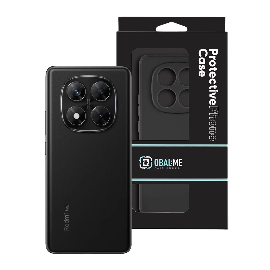 OBAL:ME matt TPU tok Xiaomi Redmi Note 14 Pro 5G készülékhez / Poco X7 5G készülékhez fekete