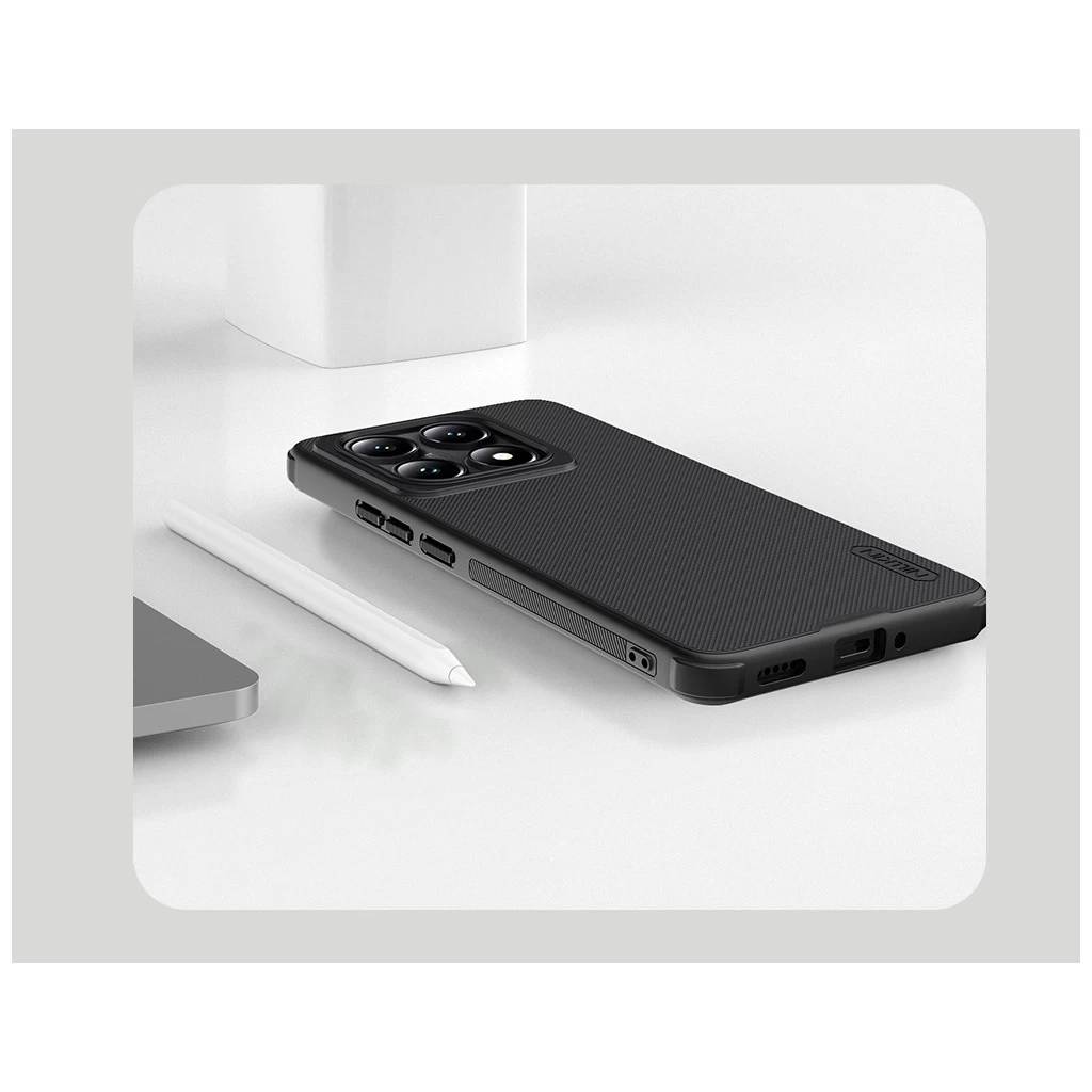 Nillkin Super Frosted PRO háttaltok Xiaomi 14T Pro készülékhez fekete