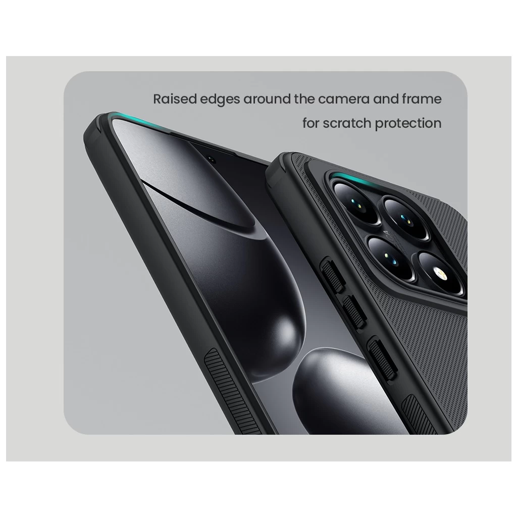 Nillkin Super Frosted PRO háttaltok Xiaomi 14T Pro készülékhez fekete