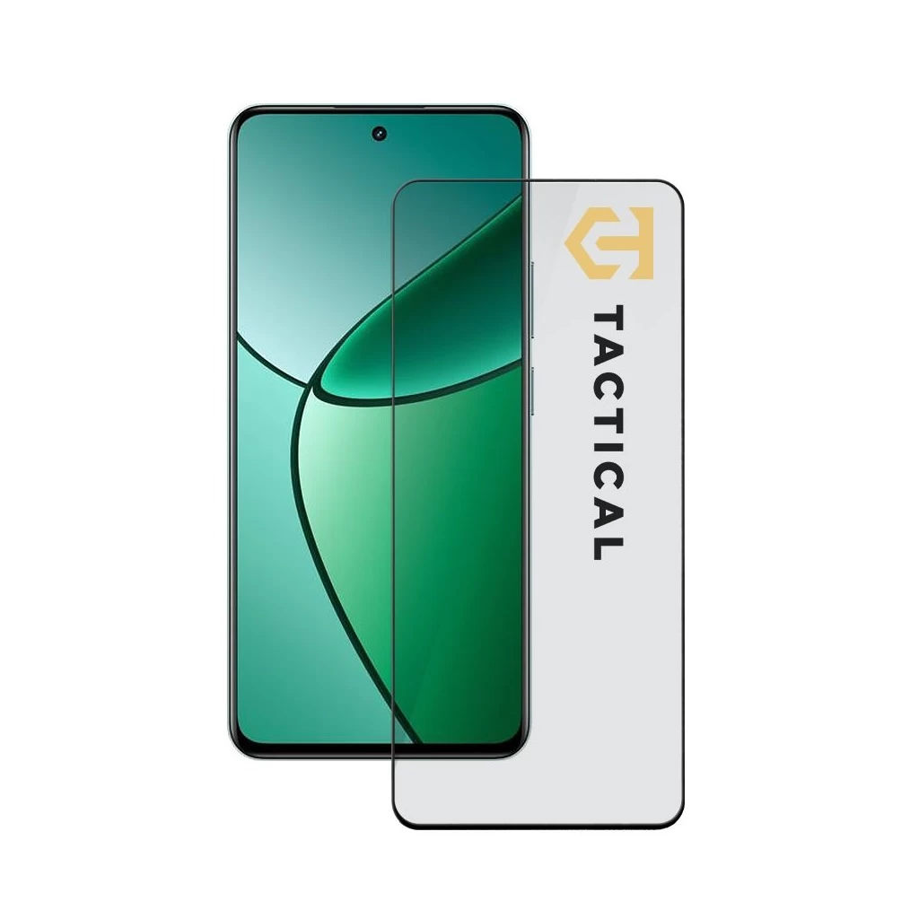 Tactical Glass Shield 5D Realme 12+ 5G készülékhez fekete