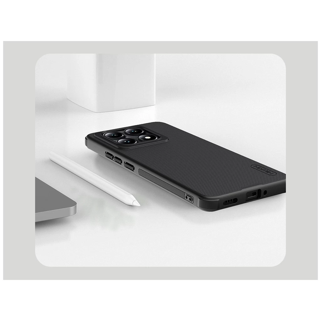 Nillkin Super Frosted PRO hátsó tok Xiaomi 14T készülékhez fekete