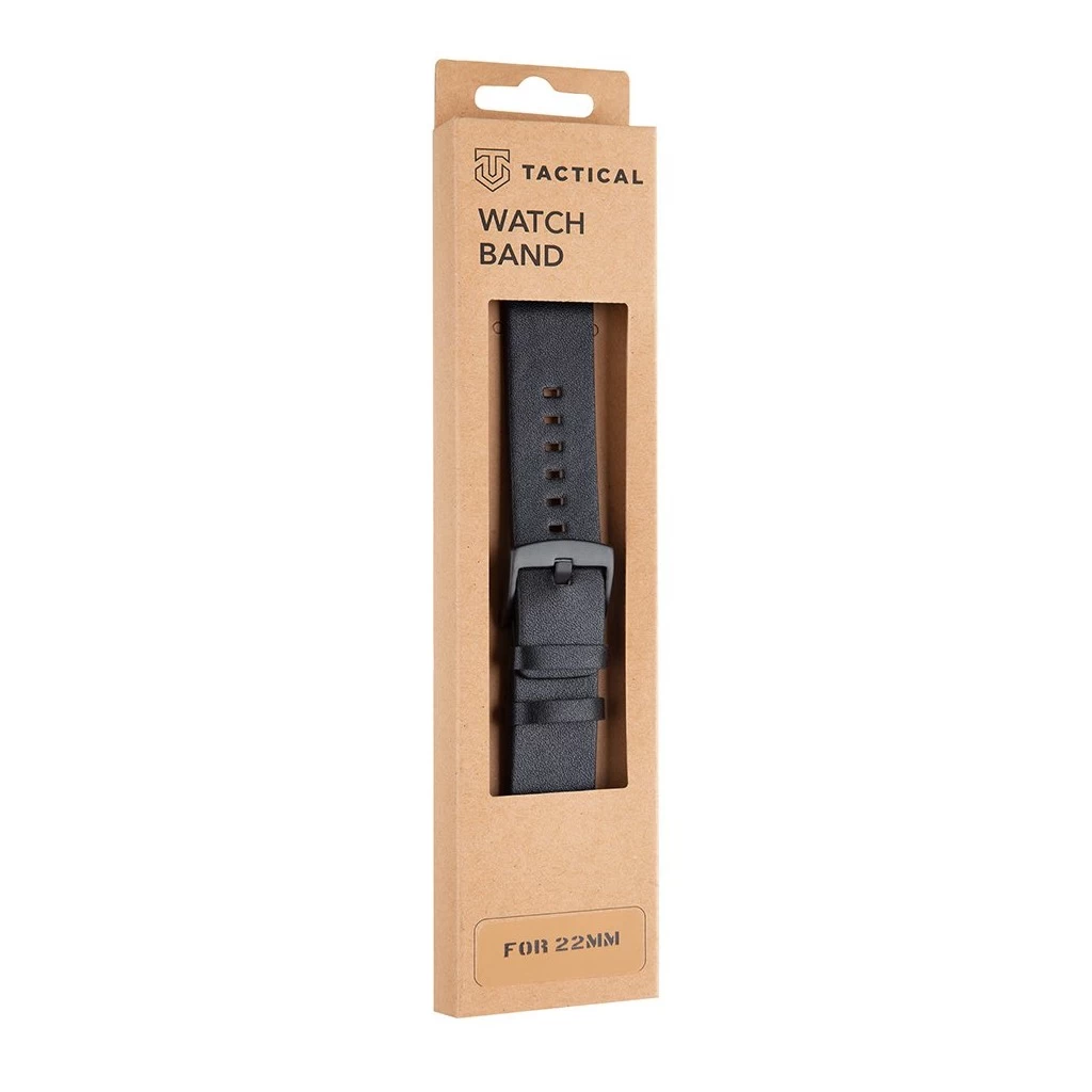 Tactical 307 bőrszíj 22mm fekete Tactical 307 bőrszíj 22mm fekete