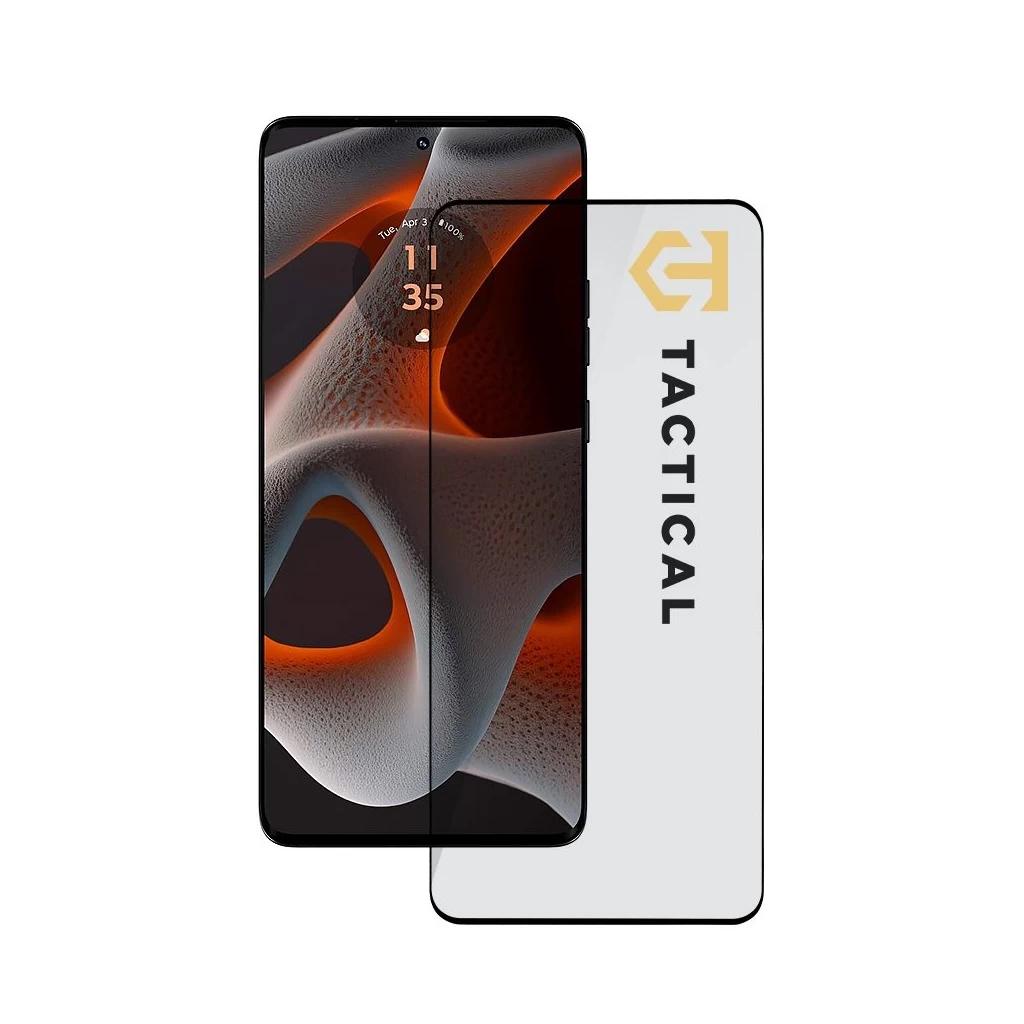 Tactical Glass Shield 5D Motorola Edge 50 Pro 5G készülékhez fekete