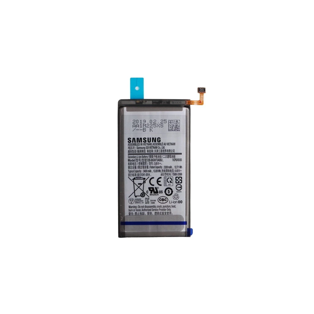 EB-BG973ABU Samsung akkumulátor Li-Ion 3400mAh (Service pack)