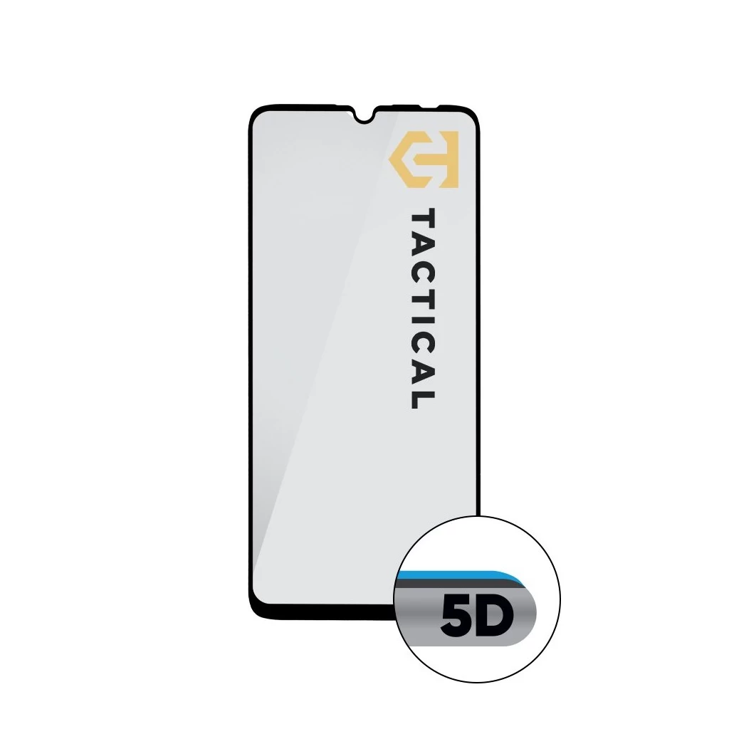 Tactical Glass Shield 5D a Realme Note 50 4G készülékhez fekete