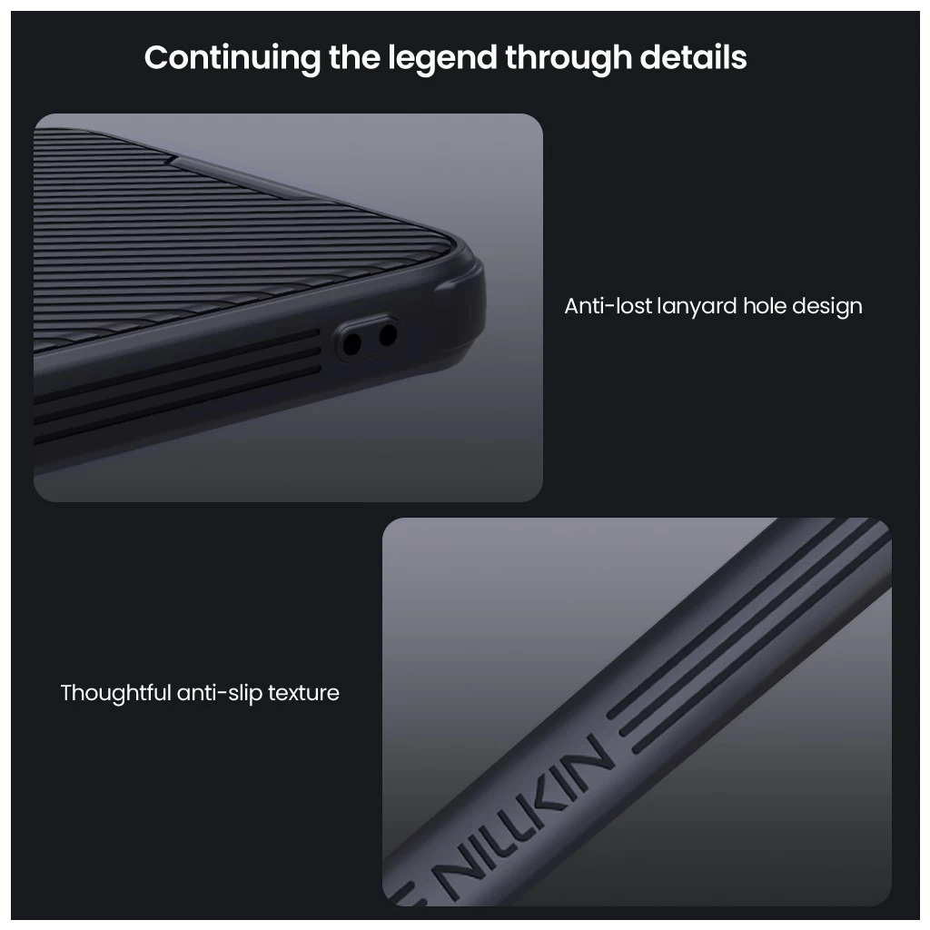 Nillkin CamShield PRO kemény tok Xiaomi 14T készülékhez fekete