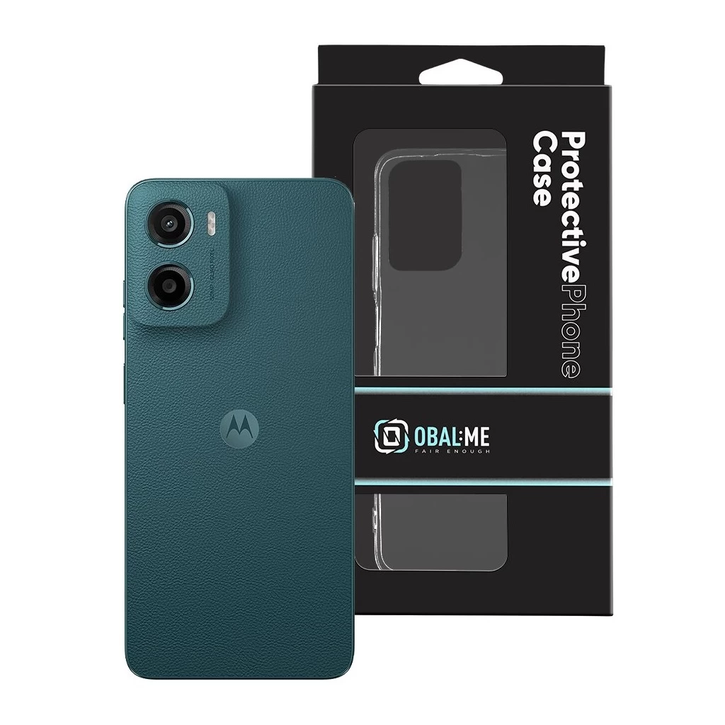 OBAL:ME TPU tok Motorola G05/E15 készülékhez, átlátszó