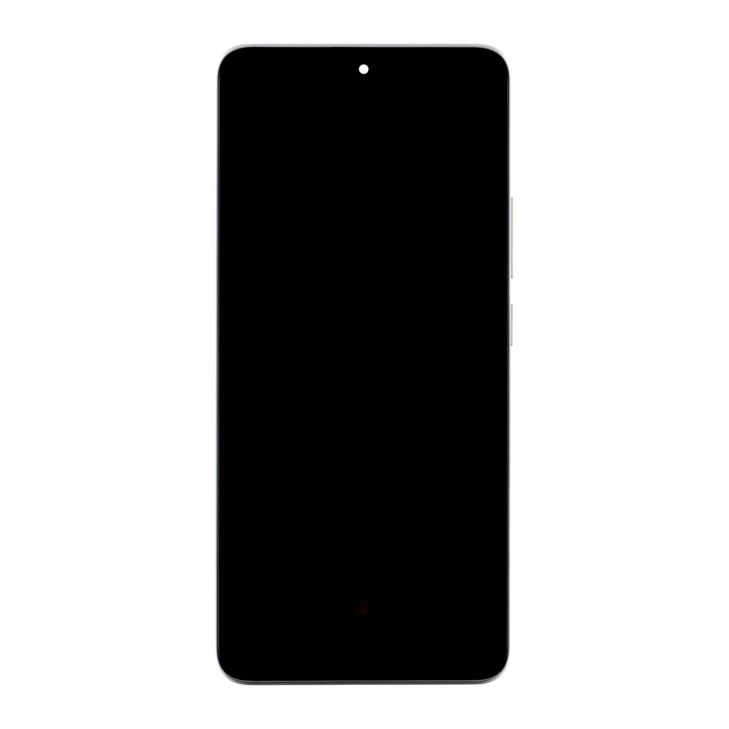 LCD kijelző + érintő egység + előlapi üveg Xiaomi Redmi Note 13 Pro+ 5G készülékhez fehér