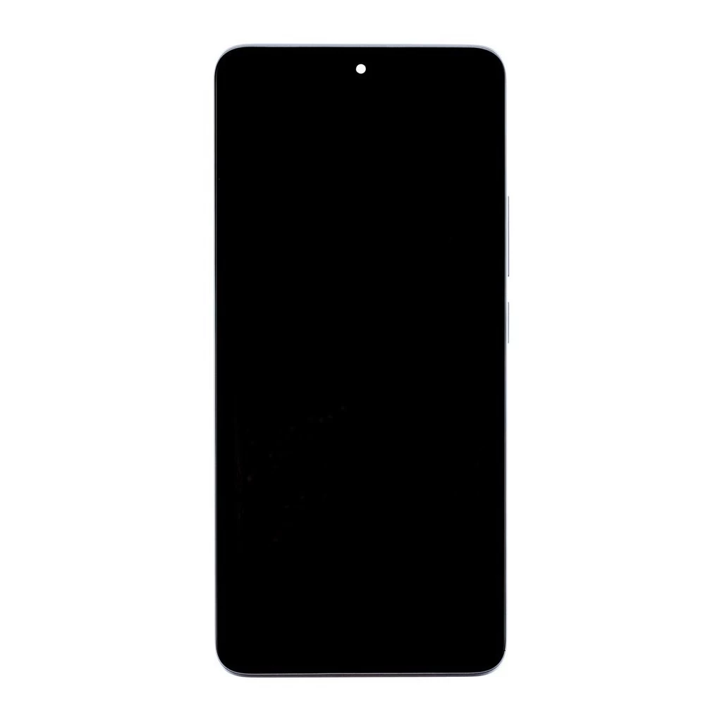 LCD kijelző + érintő egység + elülső tok Xiaomi Redmi Note 13 Pro+ 5G készülékhez lila