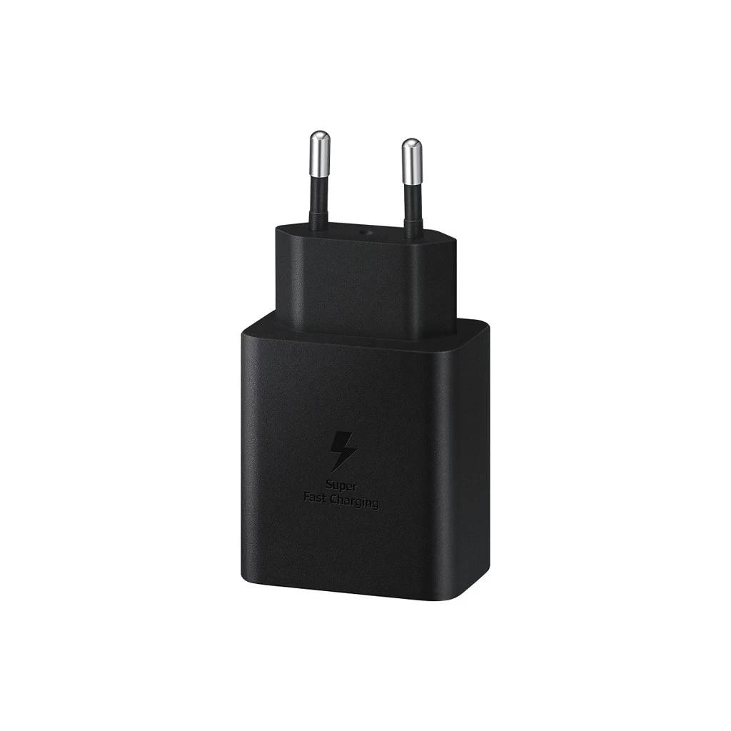 EP-T4510XBE Samsung 45W utazótöltő + USB-C adatkábel fekete