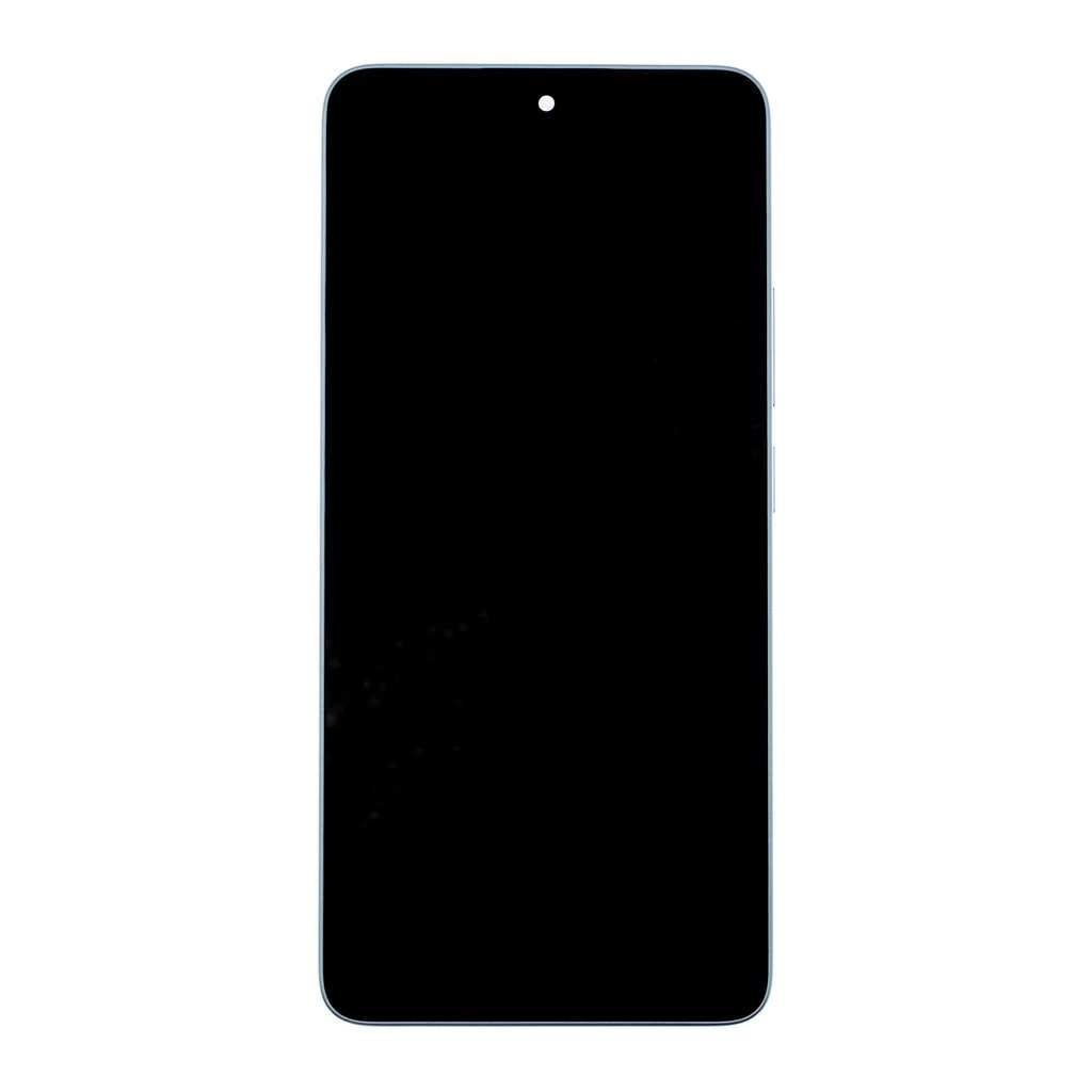 LCD kijelző + érintő egység + elülső burkolat Xiaomi Redmi Note 13 4G készülékhez jégkék