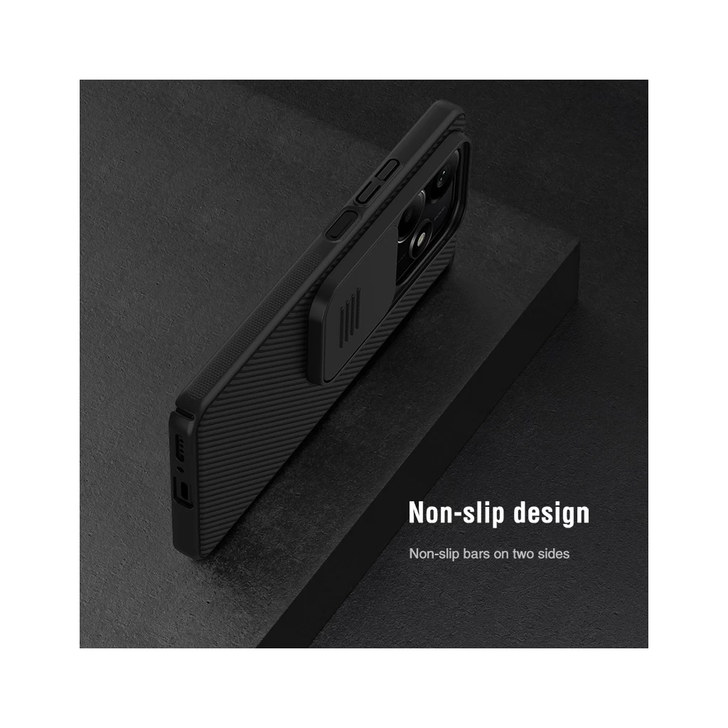 Nillkin CamShield kemény tok Xiaomi Redmi Redmi Note 14 5G készülékhez kék