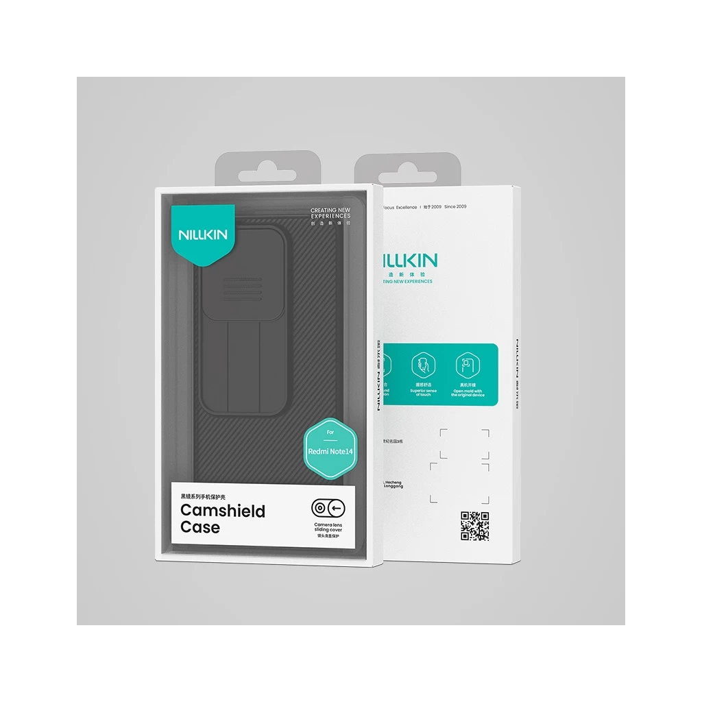 Nillkin CamShield kemény tok Xiaomi Redmi Redmi Note 14 5G készülékhez kék