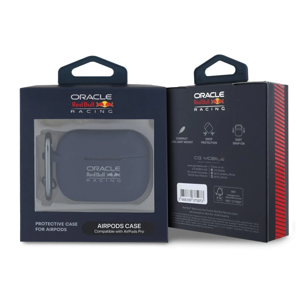 Red Bull szilikon tok AirPods Pro készülékhez tengerészkék