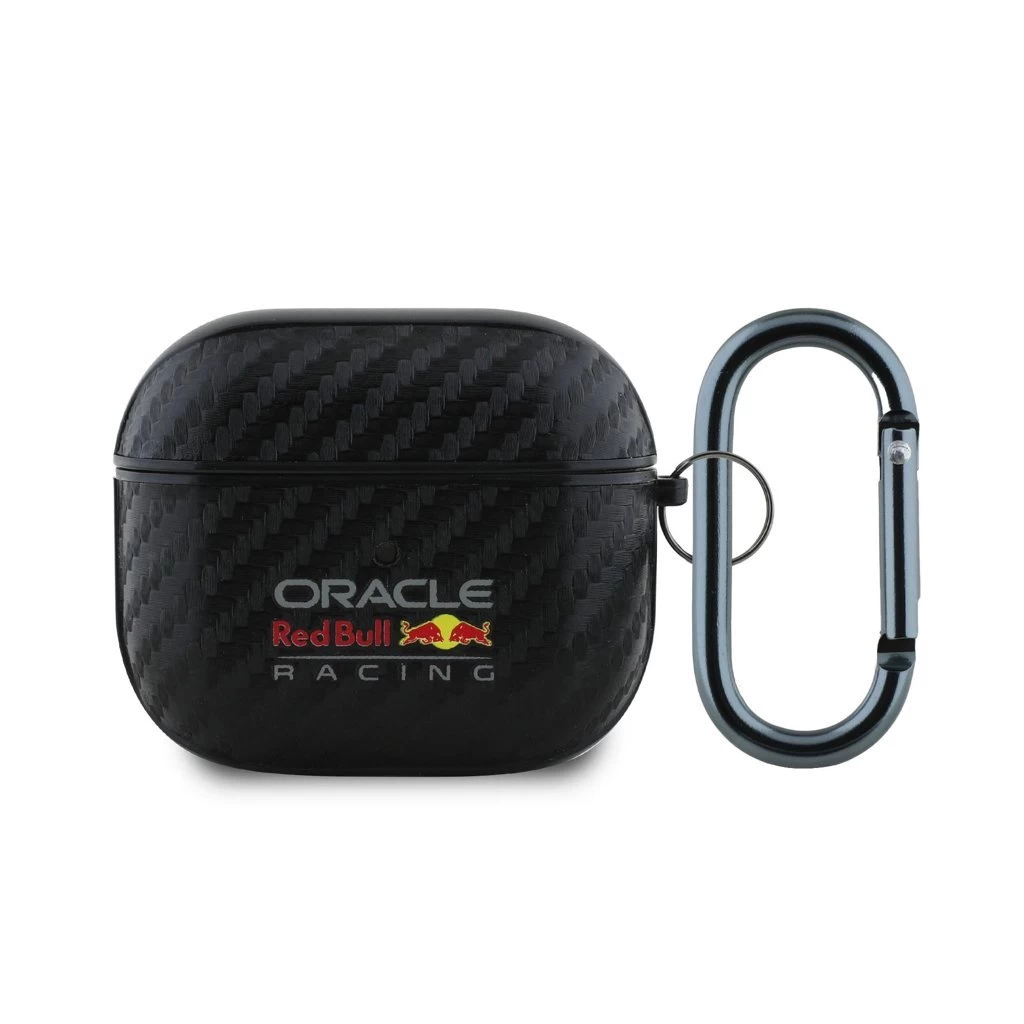 Red Bull PU Carbon tok AirPods 3 készülékhez fekete