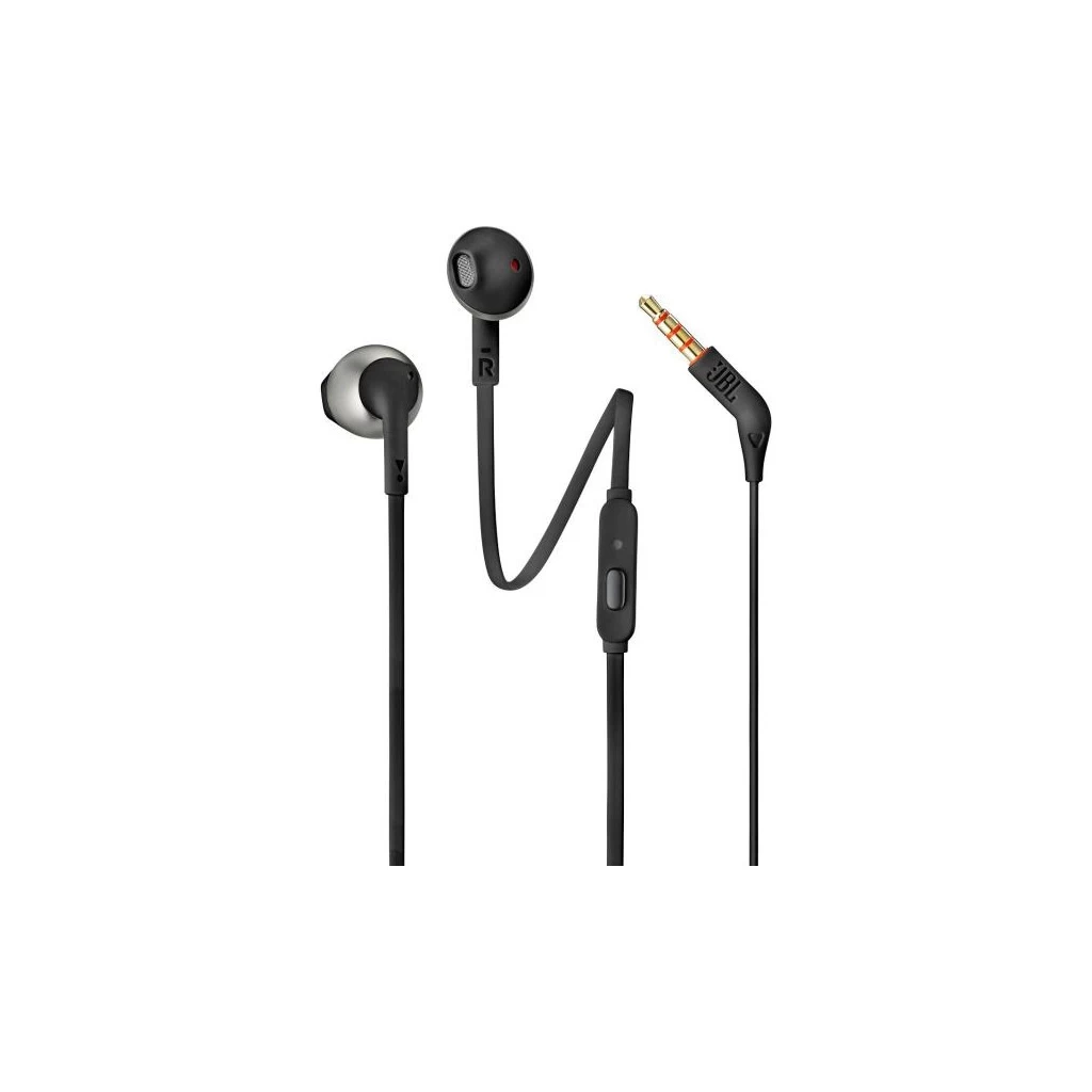 JBL T205 In-Ear fülhallgató 3,5mm fekete