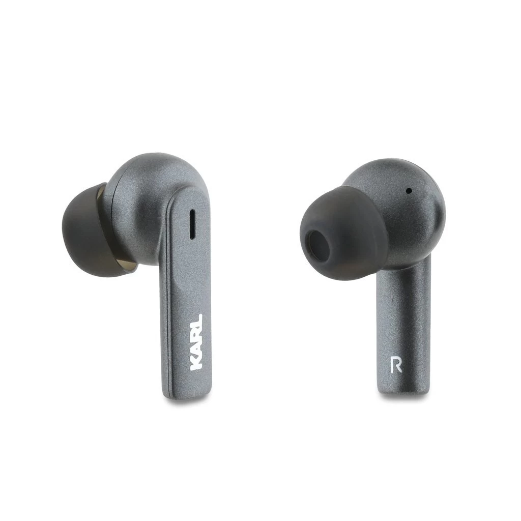 Karl Lagerfeld Elongated Logo ANC/ENC TWS vezeték nélküli fülhallgatók fekete