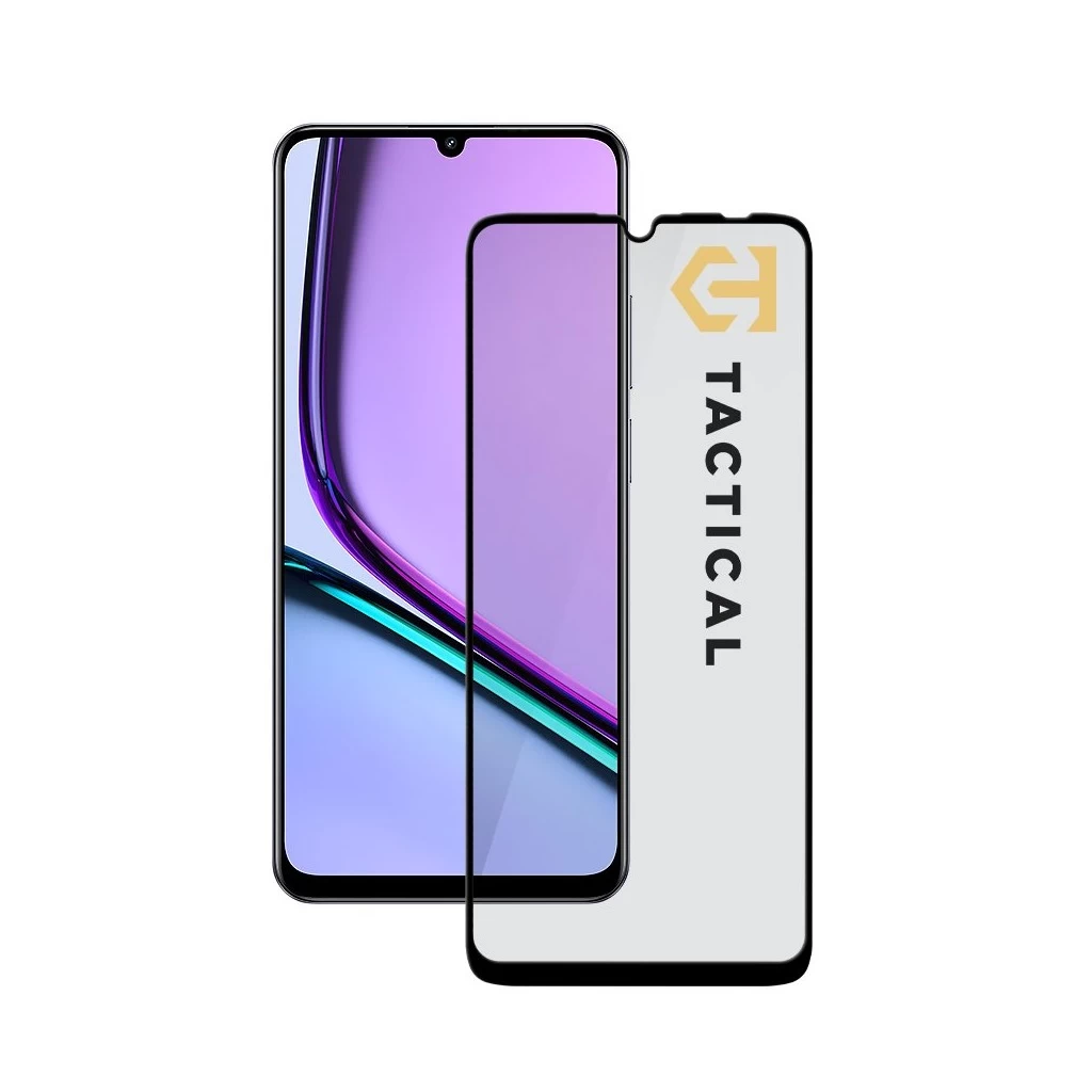 Tactical Glass Shield 5D Realme Note 60 4G készülékhez fekete