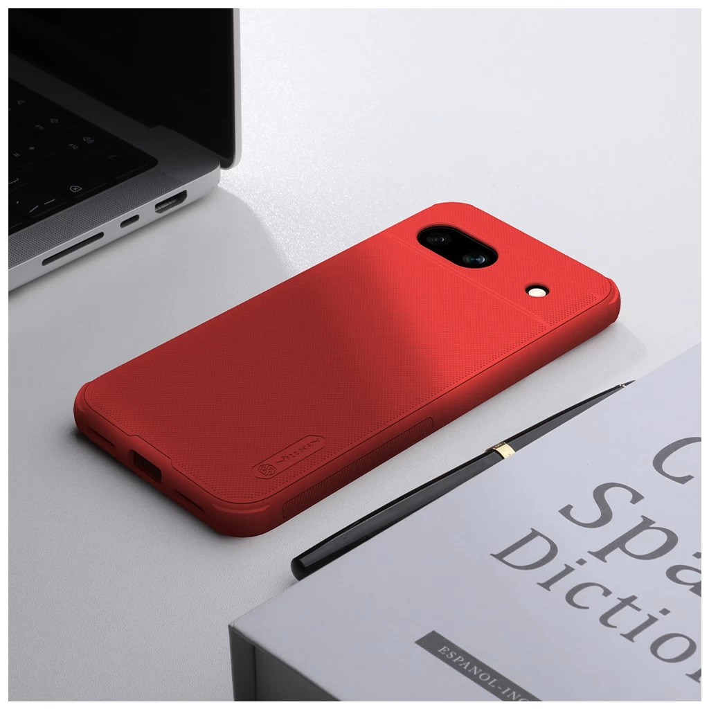 Nillkin Super Frosted PRO háttok Google Pixel 8a készülékhez piros