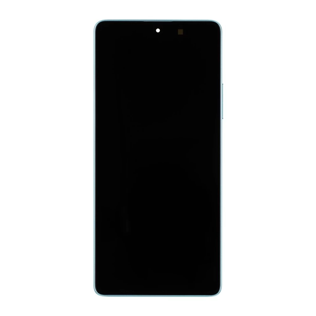 LCD kijelző + érintő egység + előlapi üveg Xiaomi Redmi Note 13 5G készülékhez kék